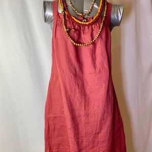 Never worn Eileen Fisher 100% Linen Dress Small